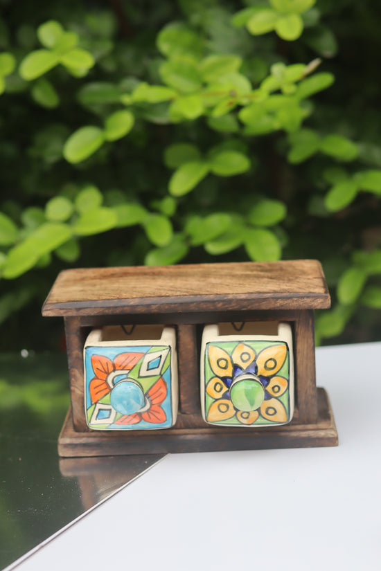 Wooden Decor Drawer – Floral Bliss