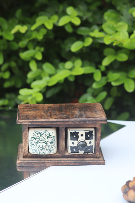 Wooden Decor Drawer – Abstract Craft