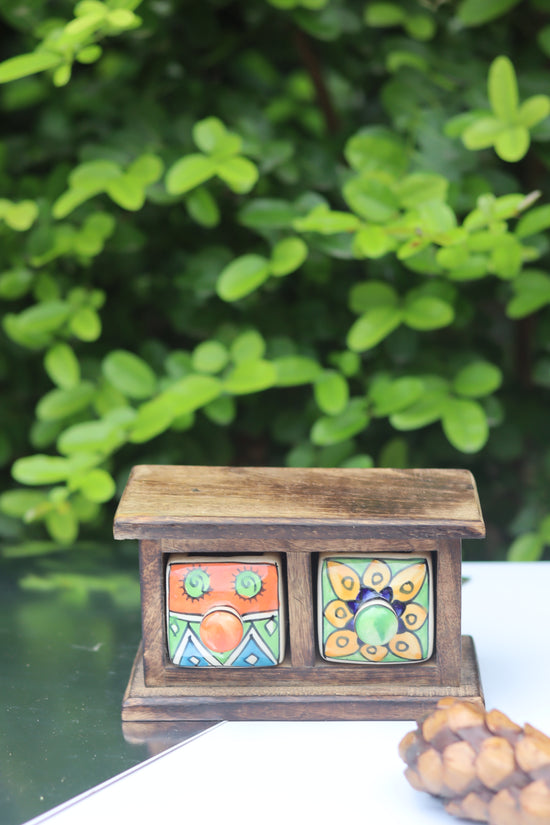 Wooden Decor Drawer – Abstract Dreams