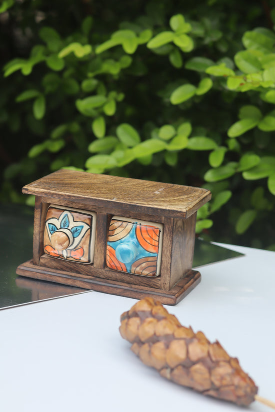 Wooden Decor Drawer – Rustic Glow