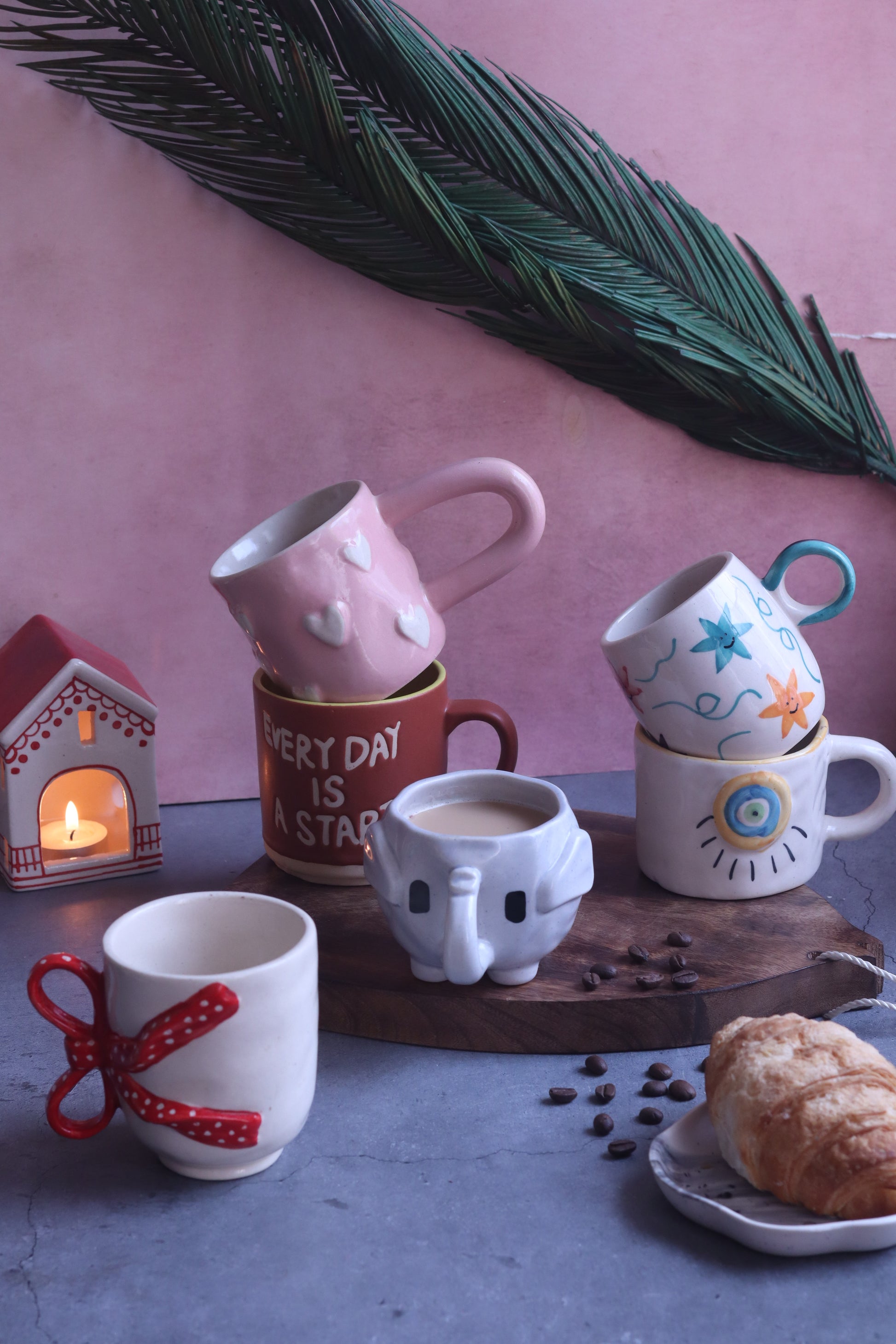 Set of 6 Cozy Glow Mugs (for the price of 5)