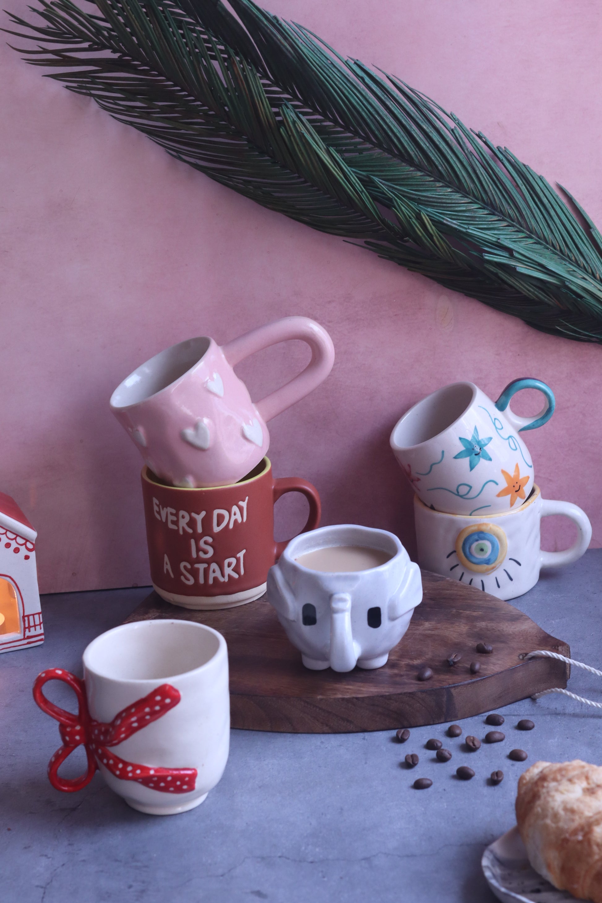 Set of 6 Cozy Glow Mugs (for the price of 5)