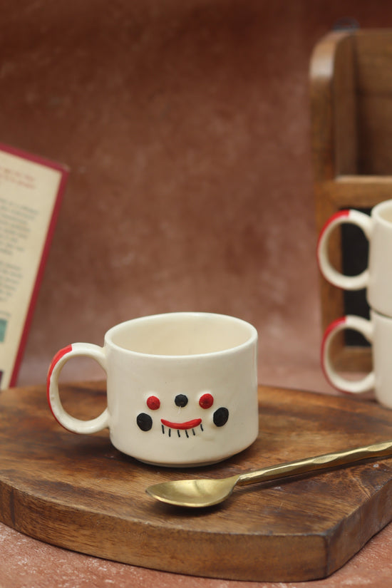Quirky face mug