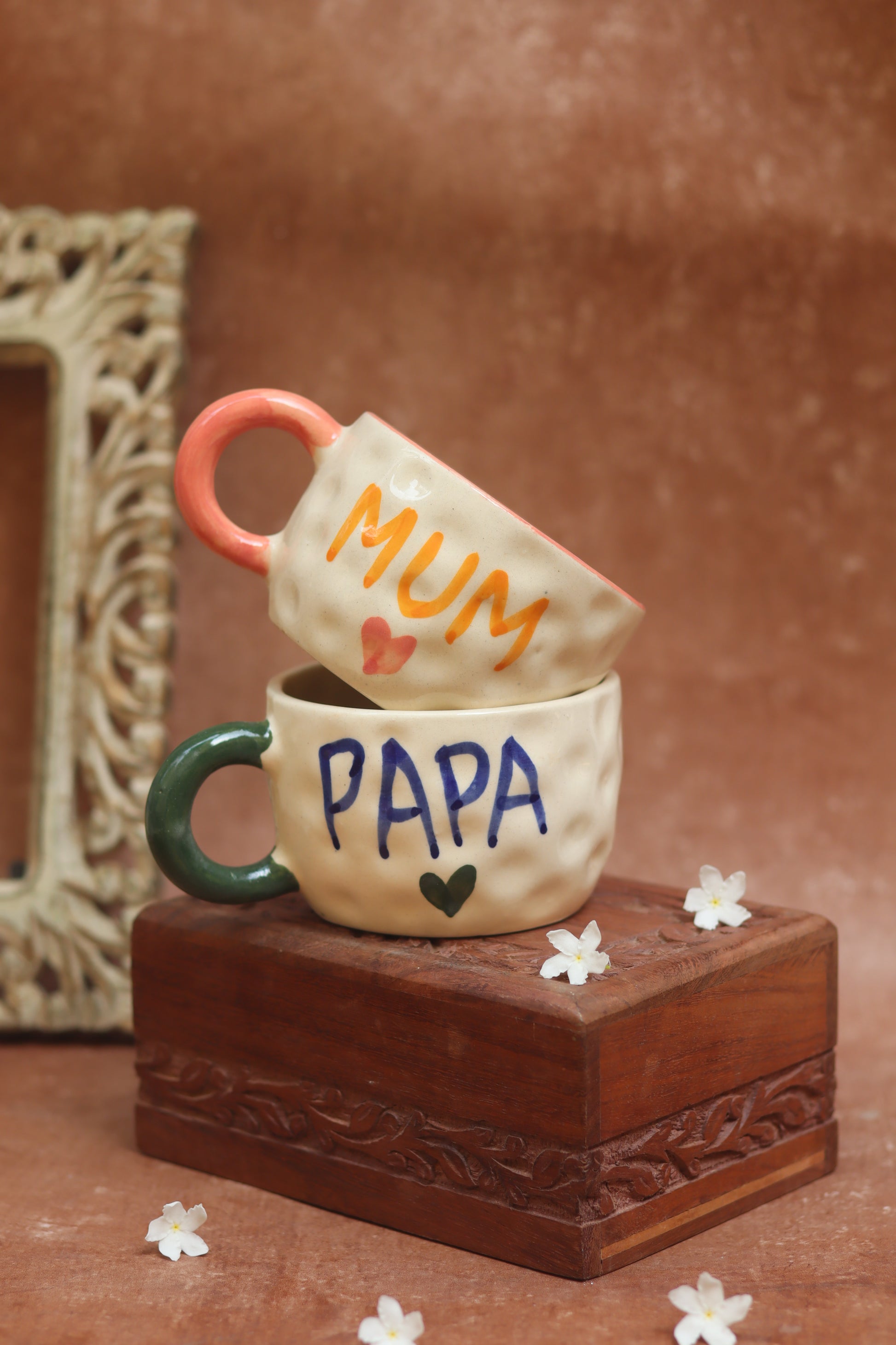 Set of 2 - Mum & Papa Mugs combo