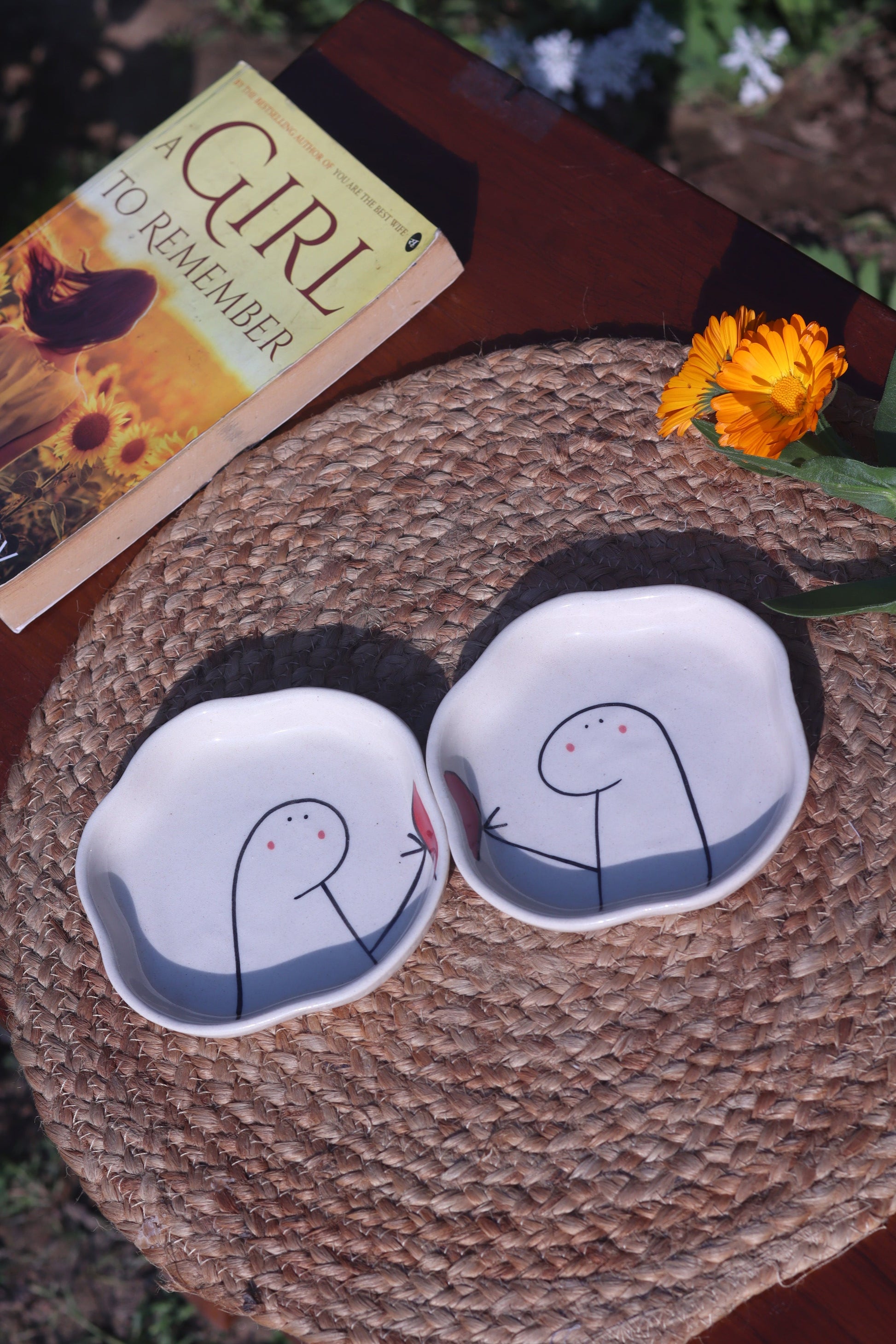 Hum-Tum Handmade Dessert Plates