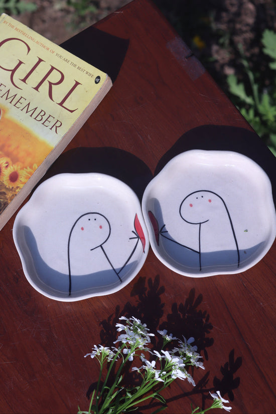 Hum-Tum Handmade Dessert Plates