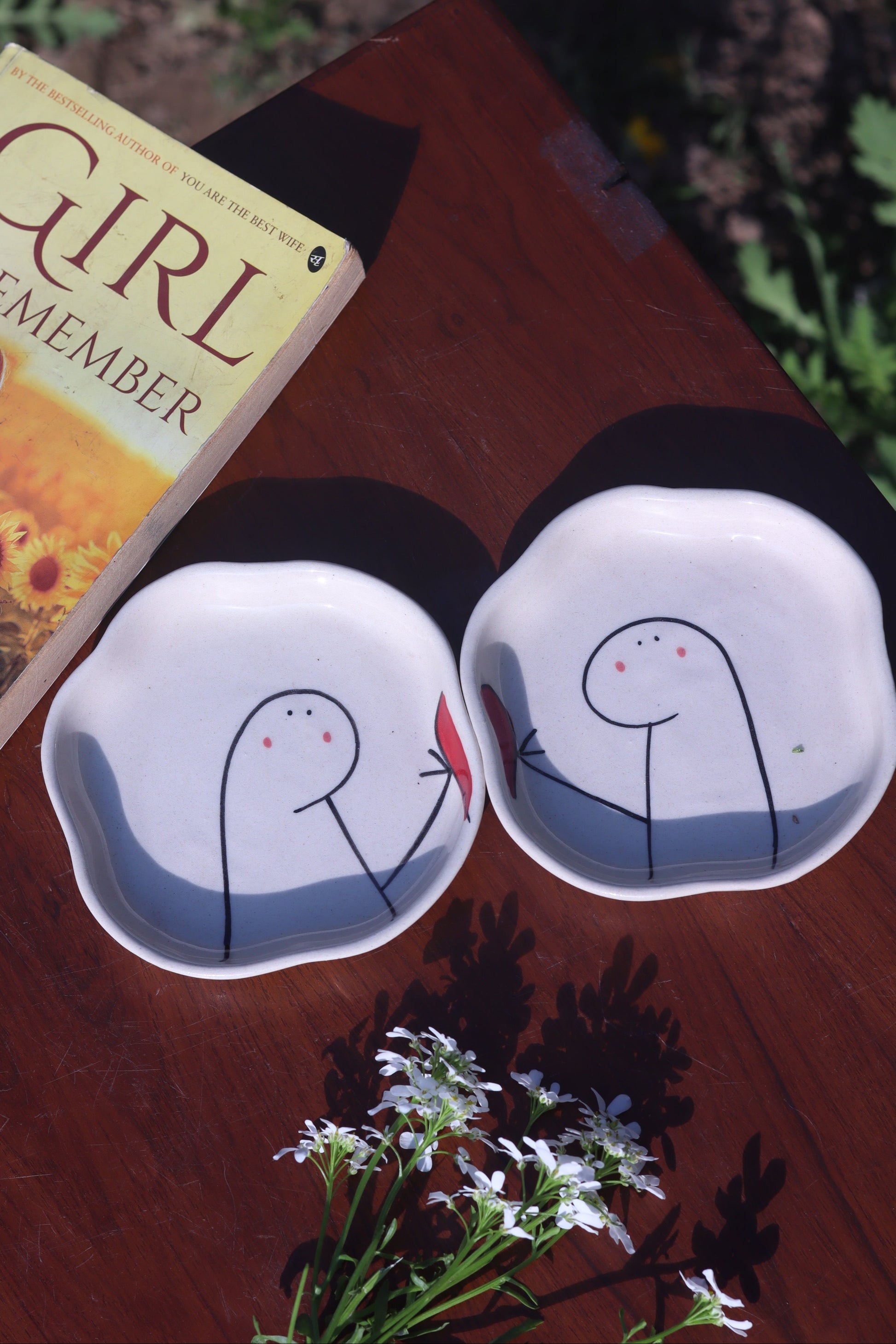 Hum-Tum Handmade Dessert Plates