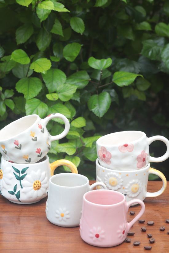 Set of 6 Blooming Mugs (for the price of 5)