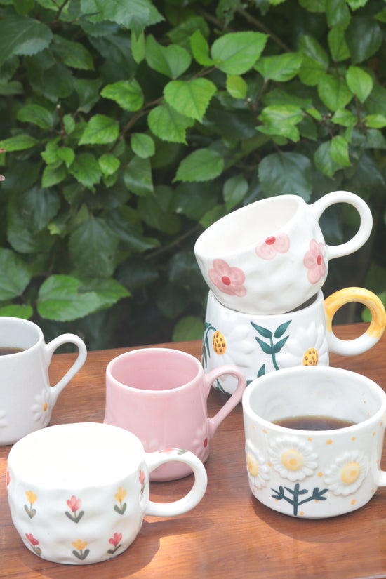 Set of 6 Blooming Mugs (for the price of 5)