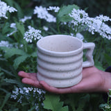 White Moulded Mug