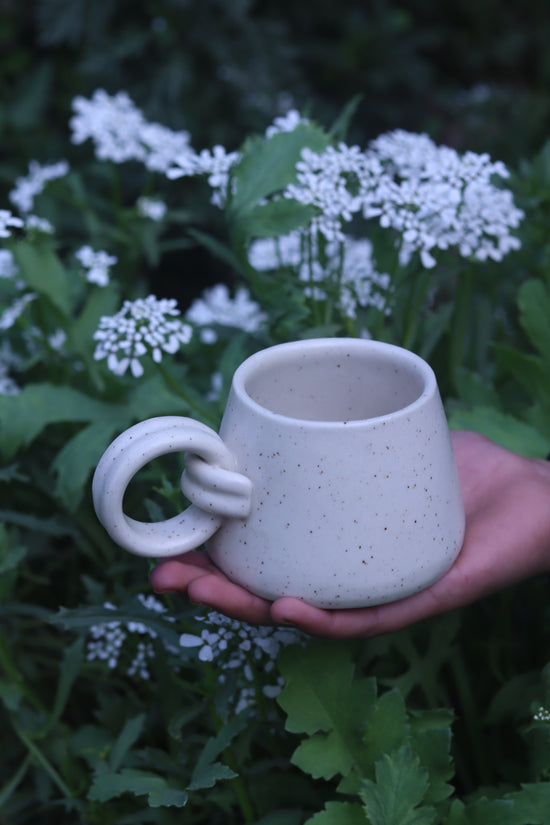 Knotted Handle Mug