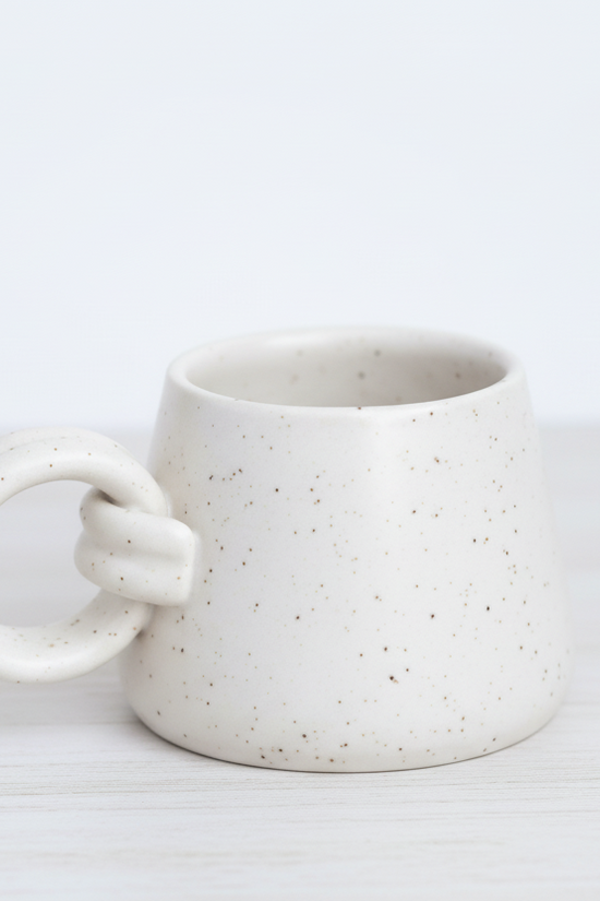 Knotted Handle Mug