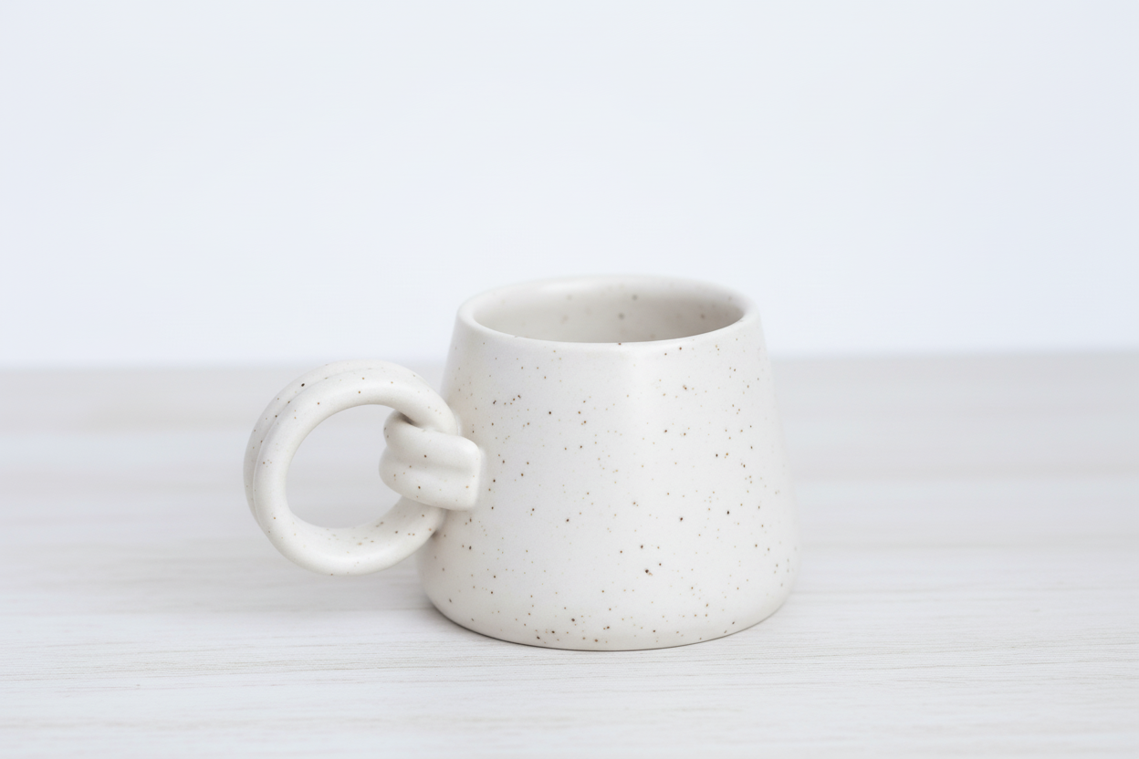 Knotted Handle Mug