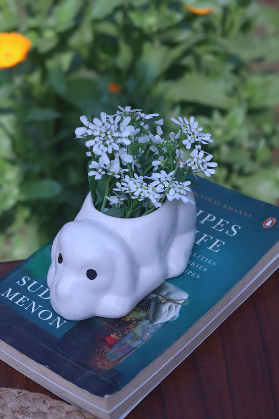 Cutie Dog Planter
