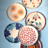 Set of 6 Ceramic Snack Plates (for the price of 5)