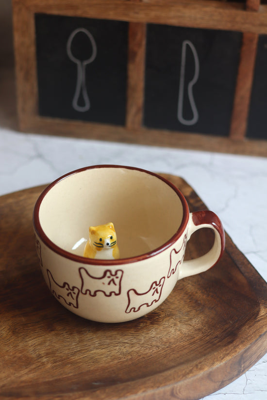 The OG Cat mug made by ceramic