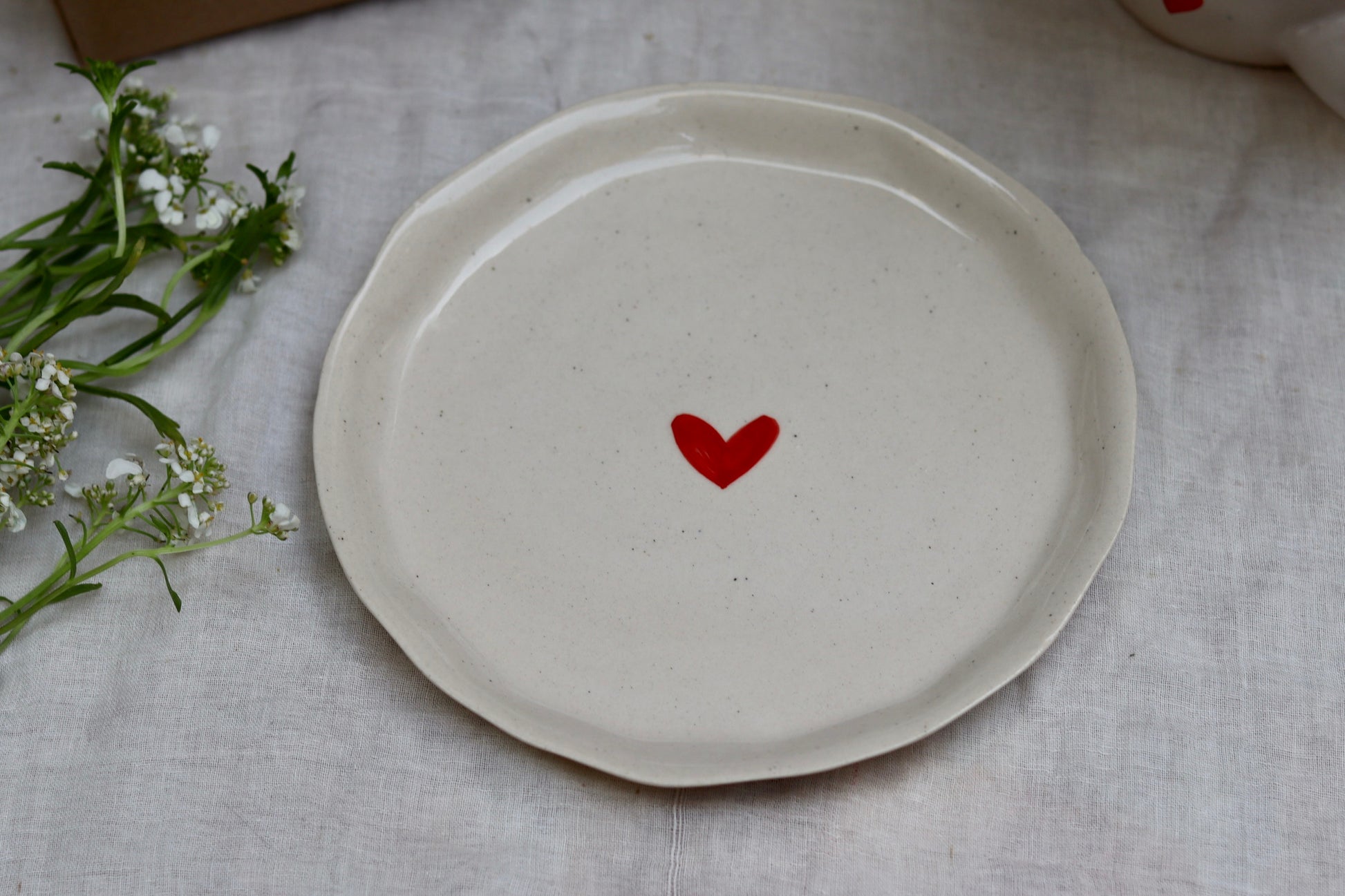 Handmade mug & plate set