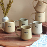 BEGIN Mug // - Set of 6