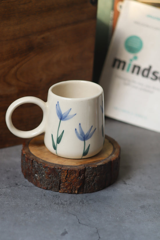 Blue Blooms Coffee Mug