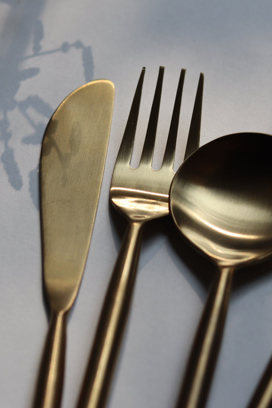 cutlery, set of 4 cutlery