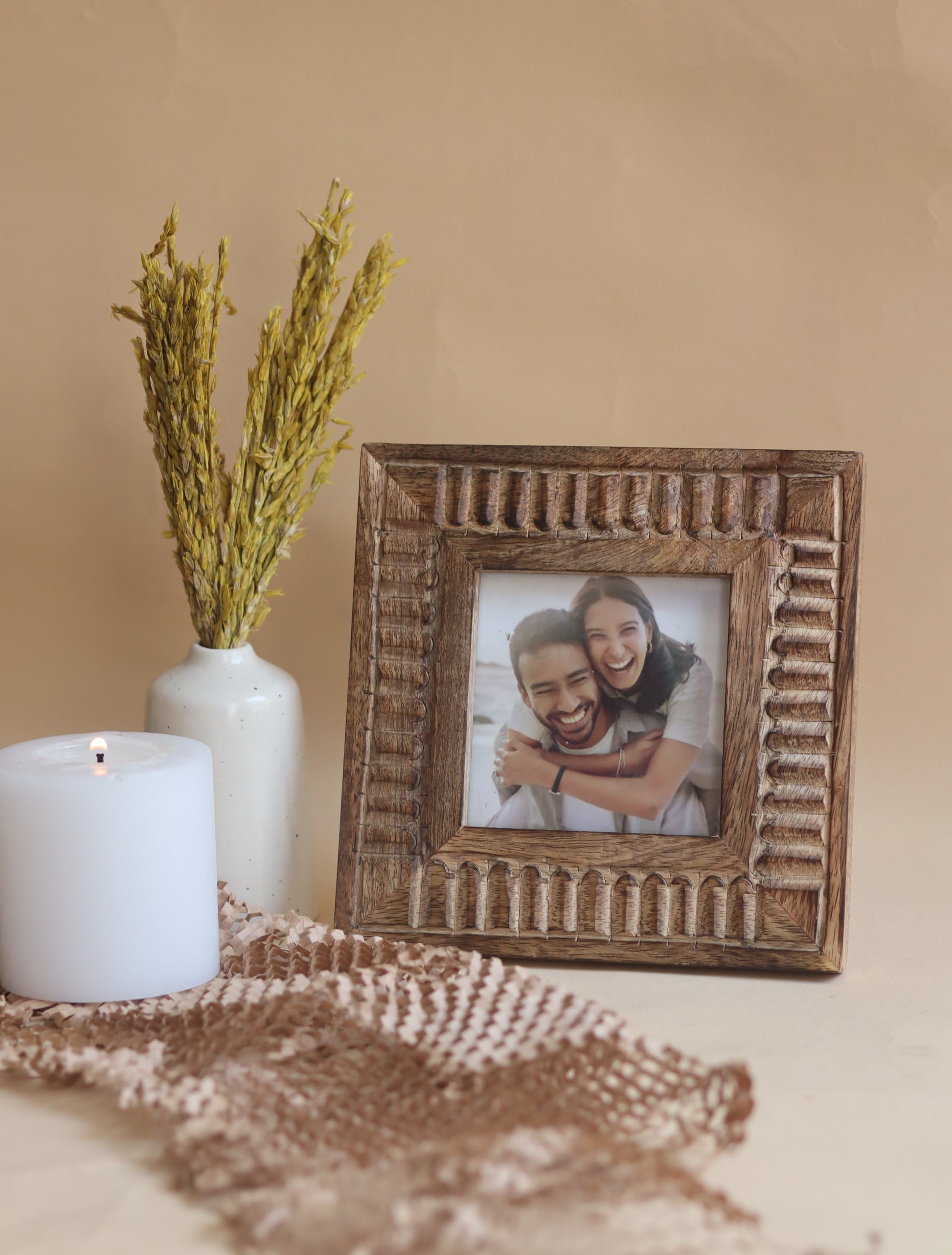 Modern Square Wooden Frame