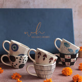 Set of 6 Black & Blue (for the price of 5) Diwali Gift Box