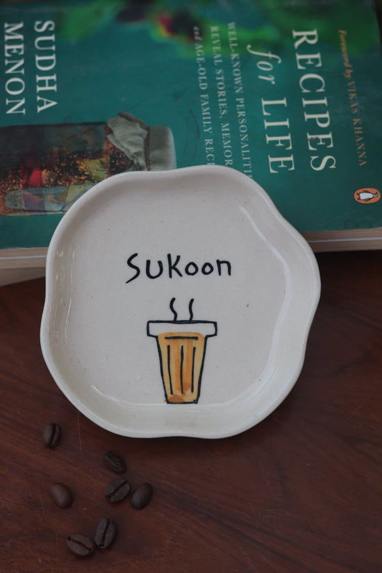 Sukoon - Handmade Dessert Plate