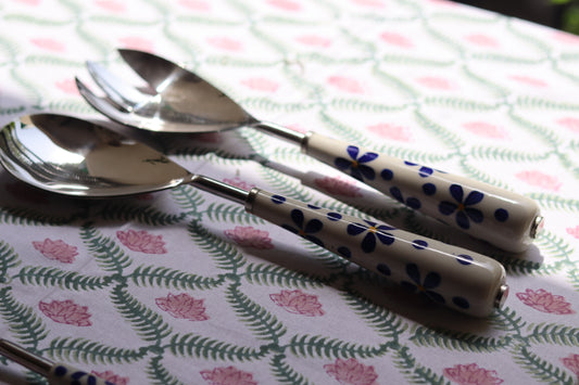 A Floral Summer - Serving Cutlery Set