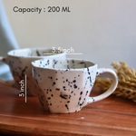 Coffee mugs height & breadth