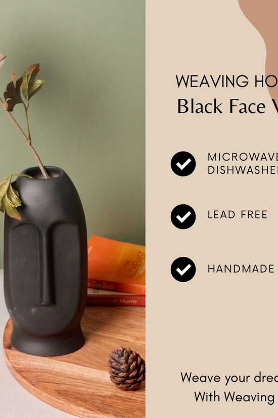 Ceramic face vase significations