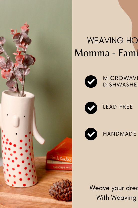 Momma flower vase significations 