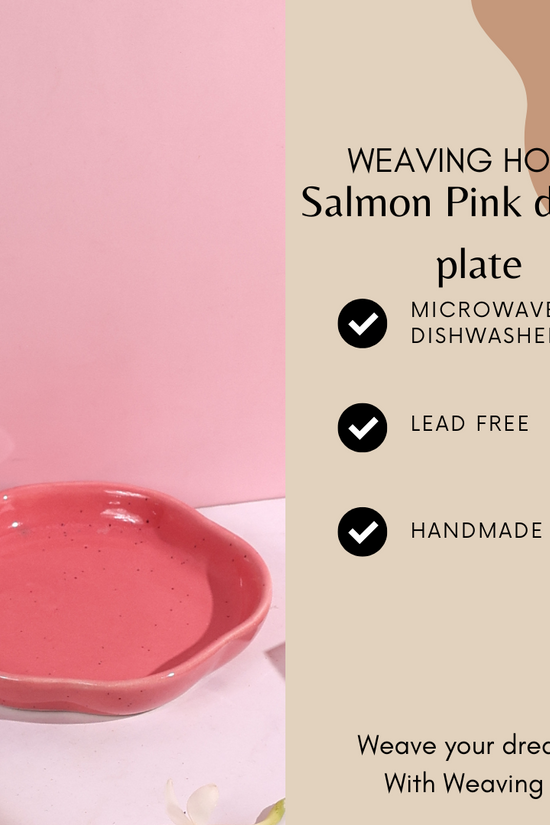Handmade dessert plate specification