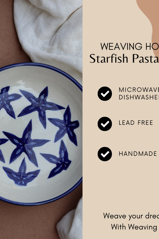 Ceramic pasta plate signification