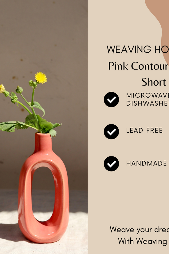 Pink contour vase significations