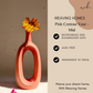 Pink Contour Vase - Mid
