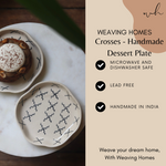 Handmade dessert plate significations