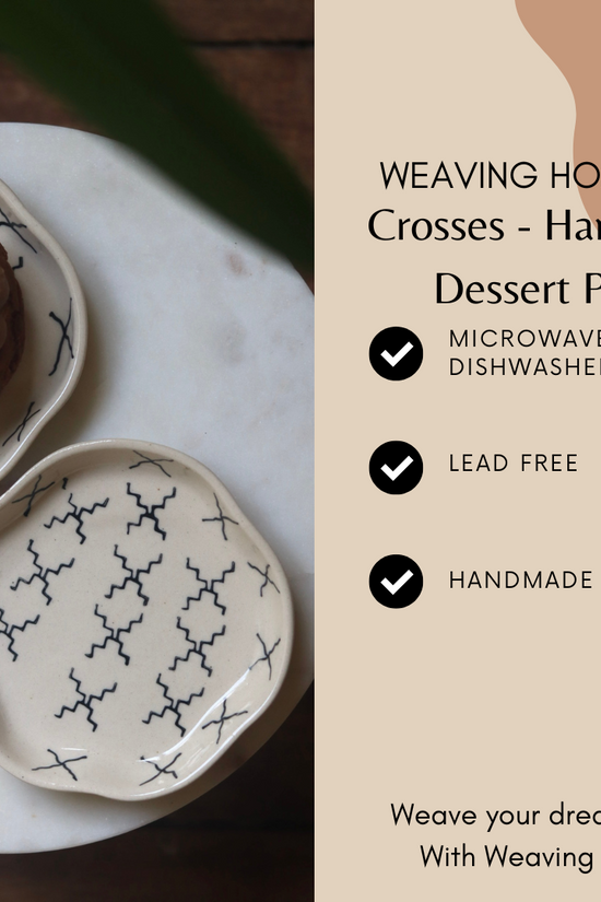 Handmade dessert plate significations