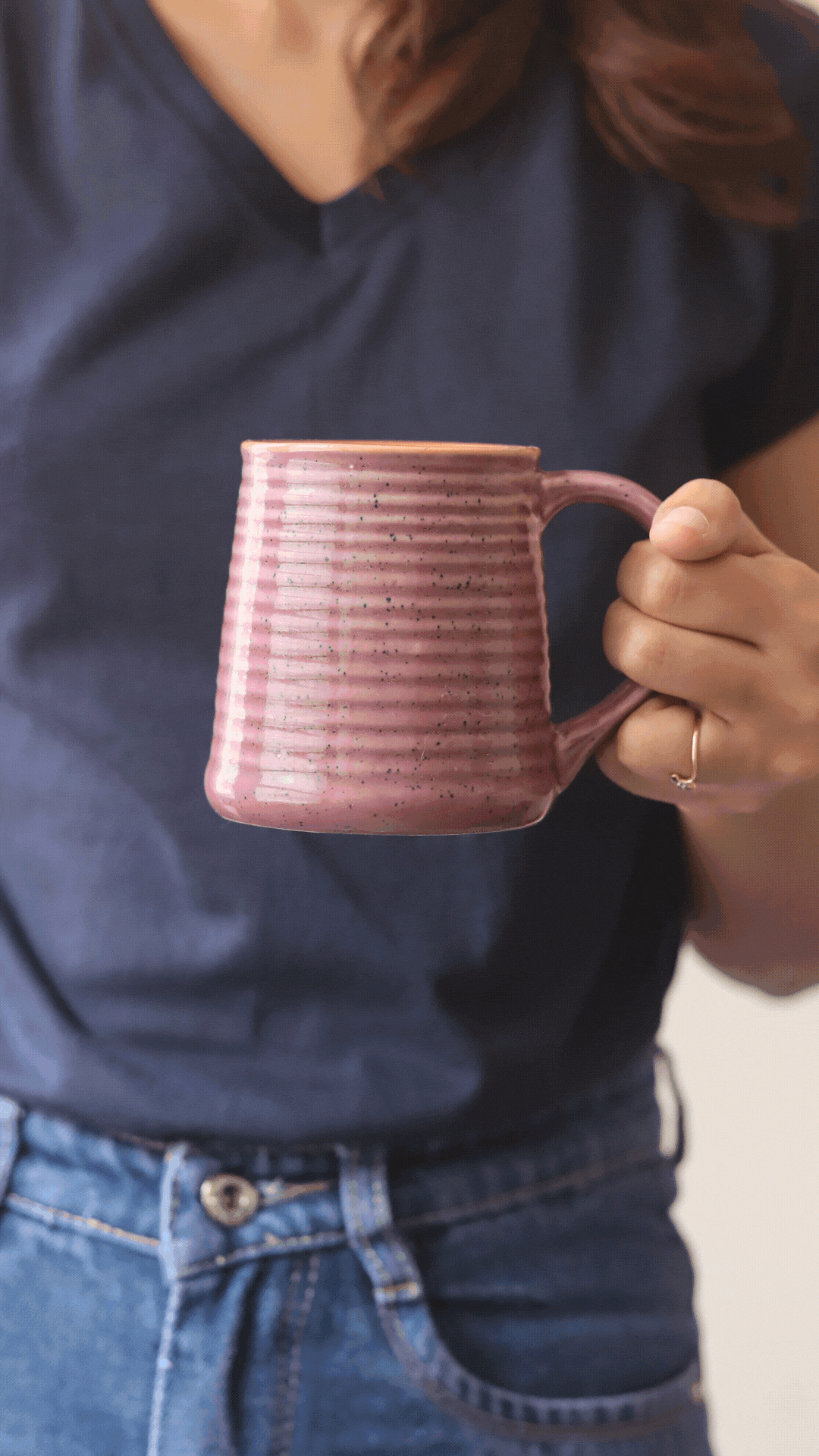 Lavender Coffee Mug - Set of two