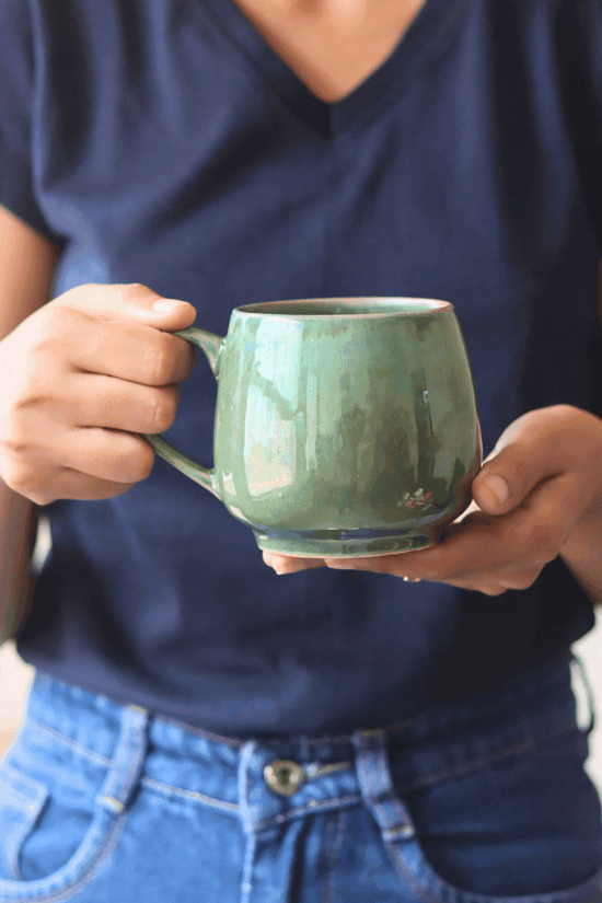 Pistachio Stoneware Mug