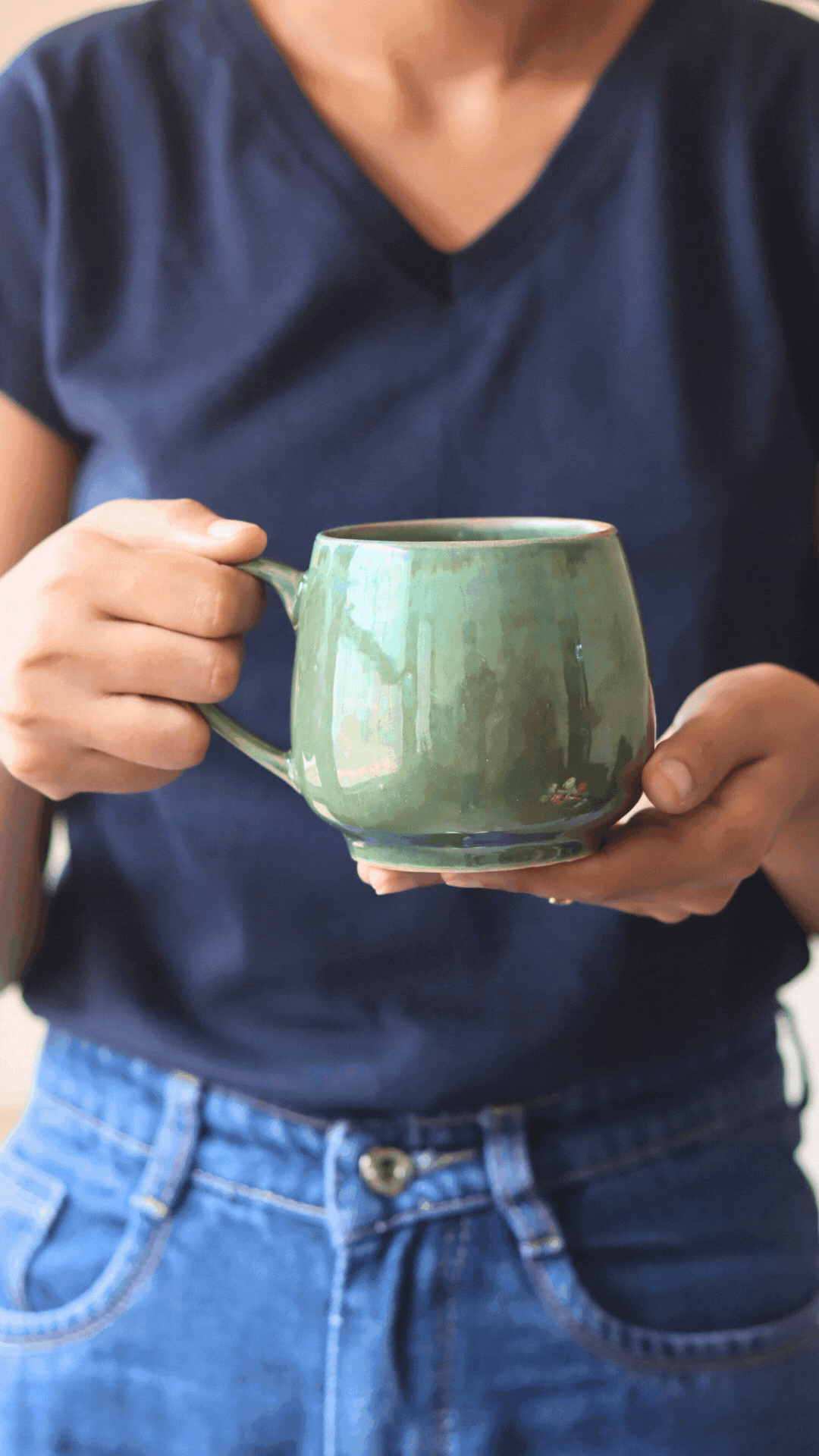 Pistachio Stoneware Mug