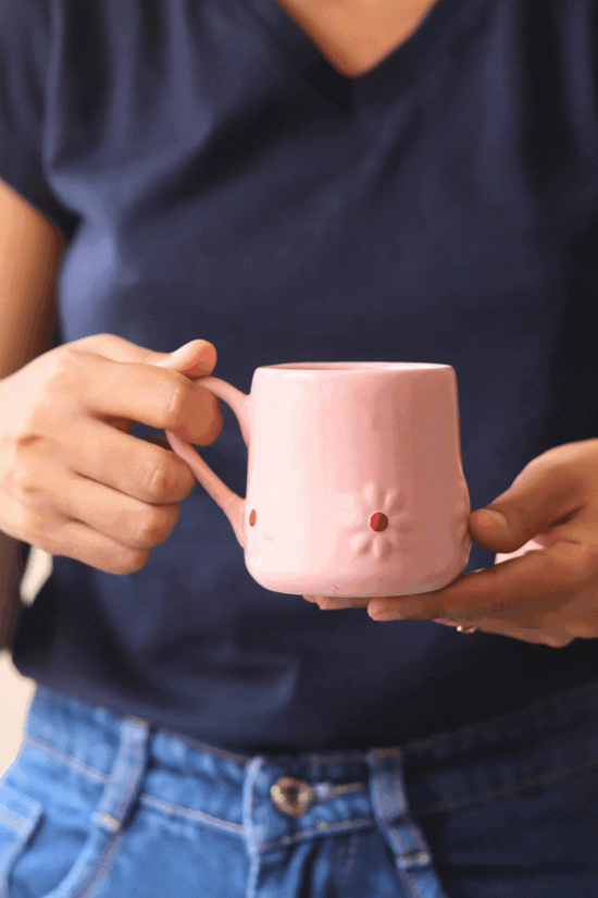 Pink Lily Mug