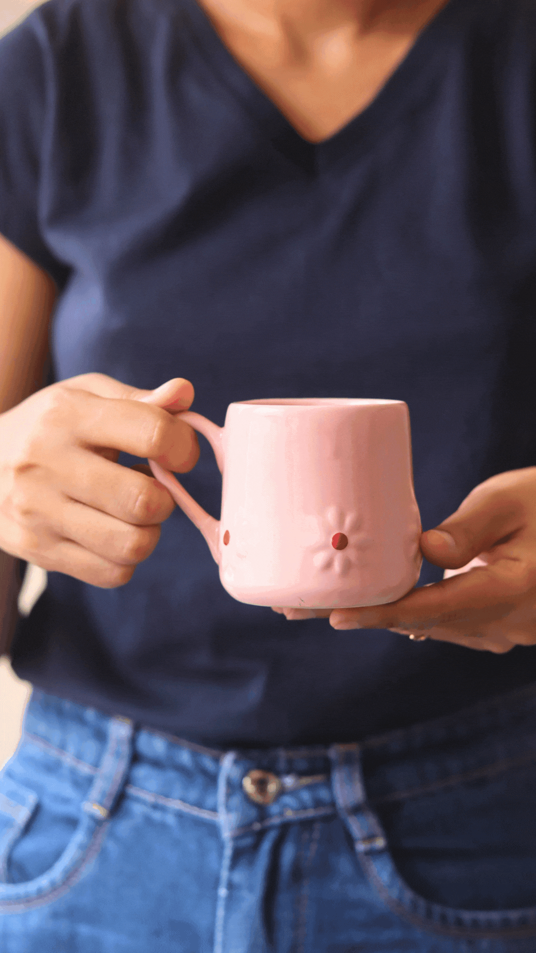 Pink Lily Mug