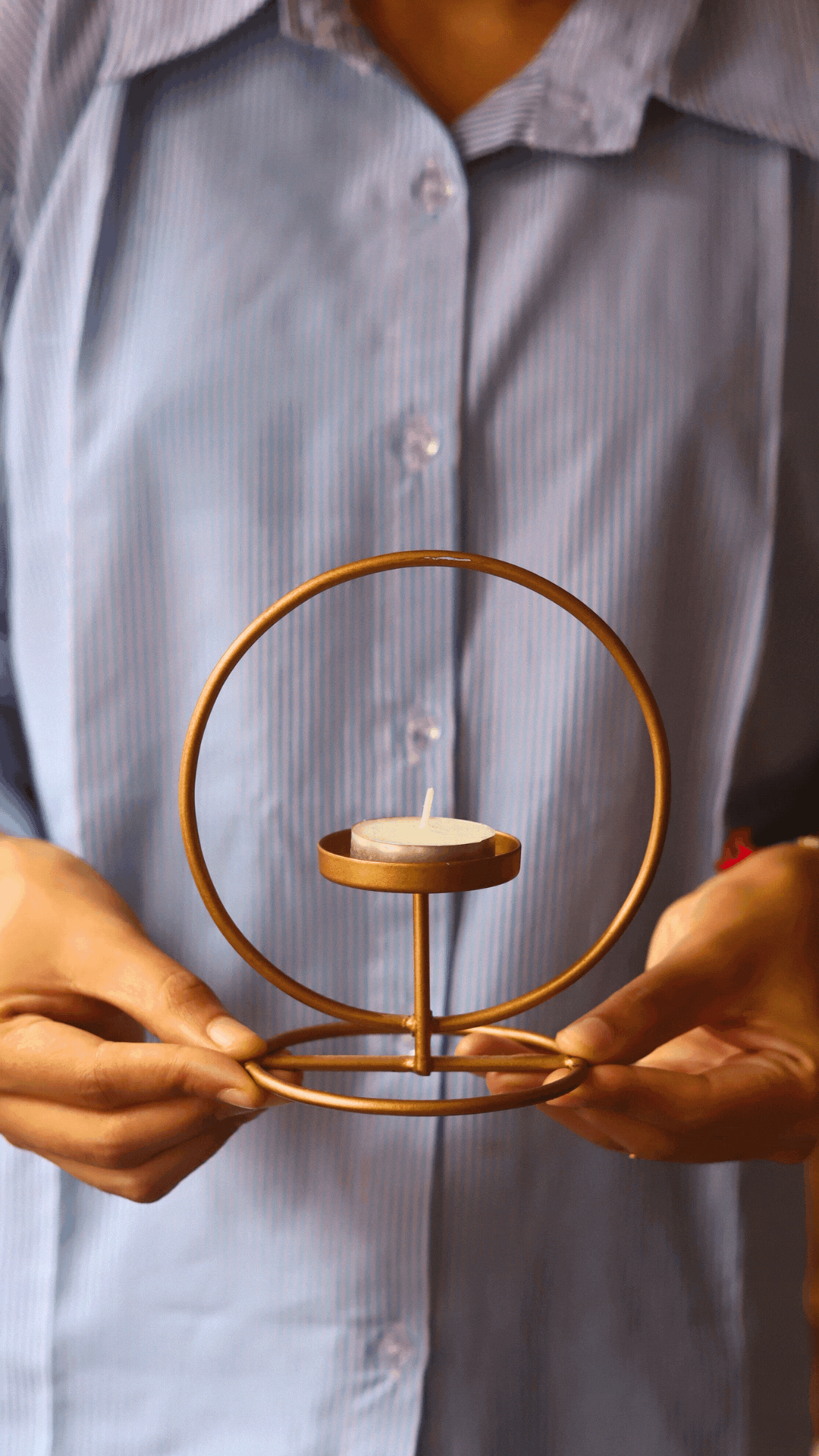 Serene Tea Light Holder