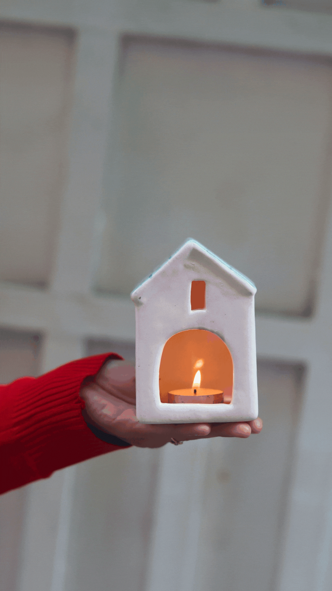 House Tea Light Holder