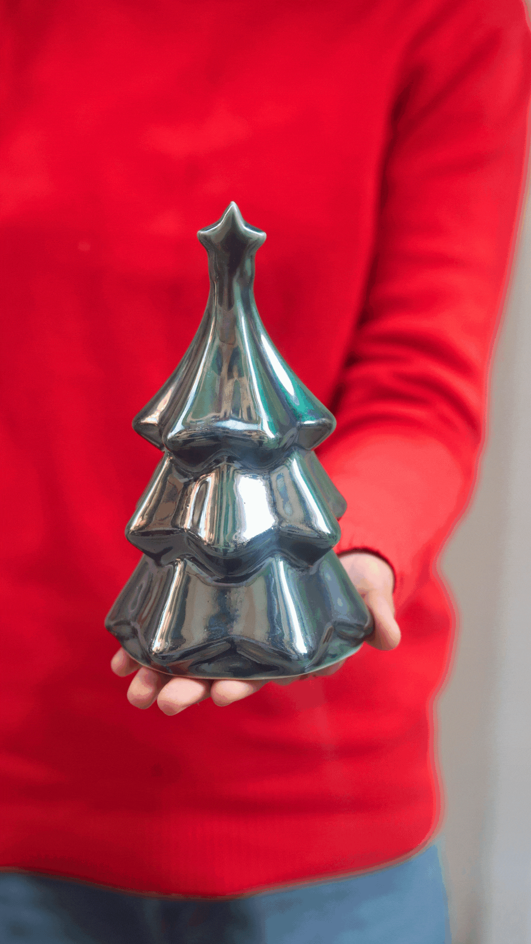 Green Star Christmas Tree