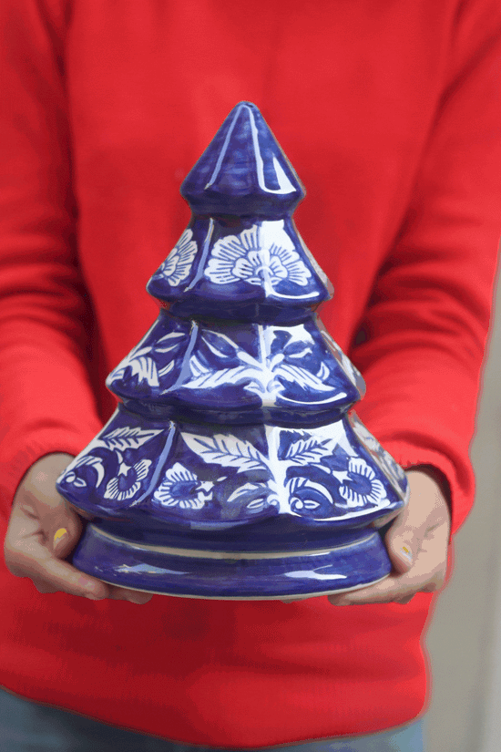 Royal Blue Christmas Tree