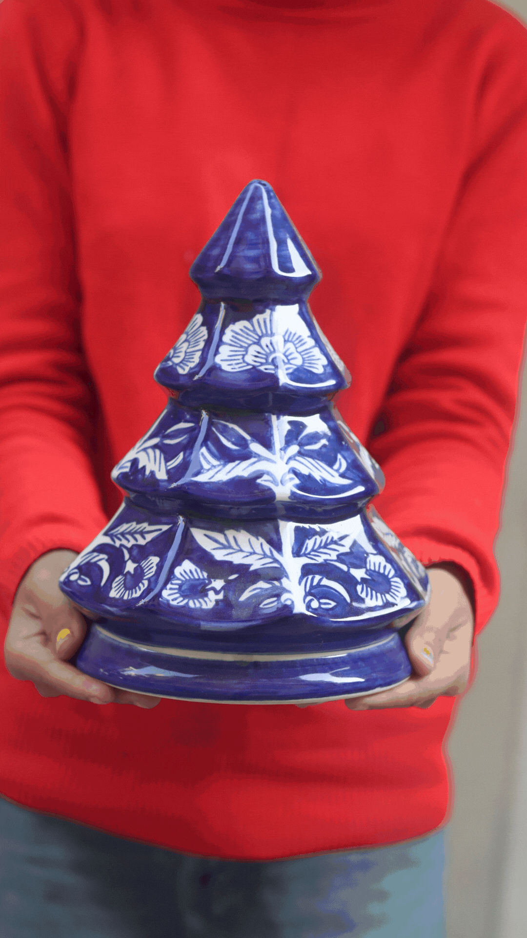Royal Blue Christmas Tree