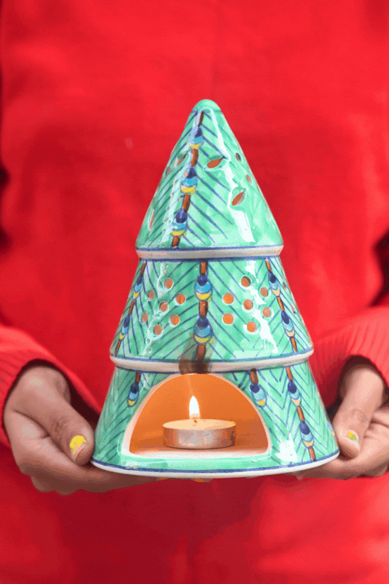 Christmas Tree Tea Light Diffuser