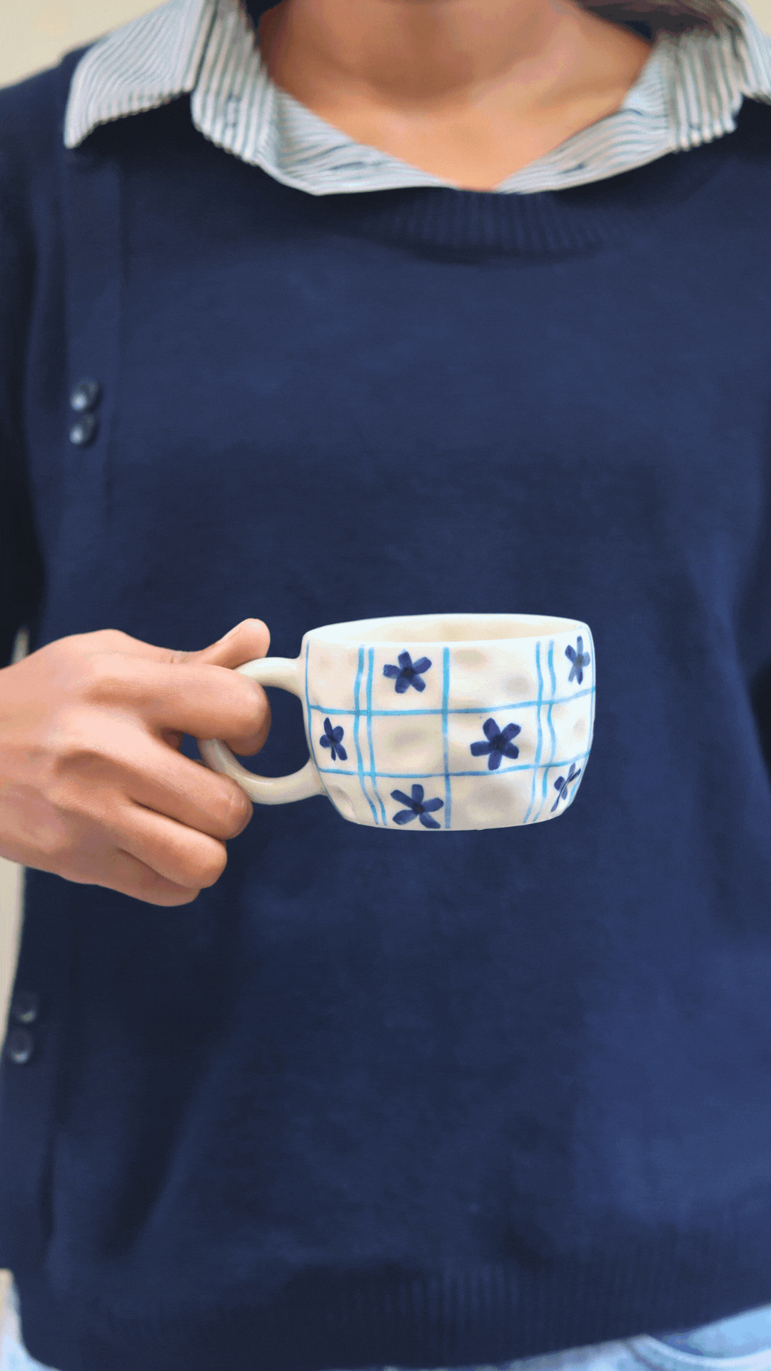 Blue Star Mug