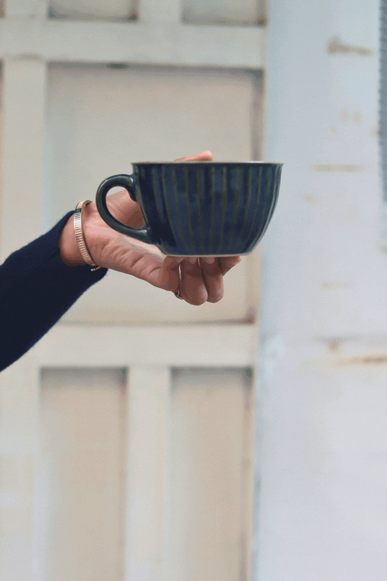 Cozy Soup Cup - Blue